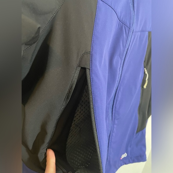 Rab Women’s Baltoro Lite Jacket QFS-51 Blue/Black Polartec Power Shield Small 10 - Picture 8 of 14